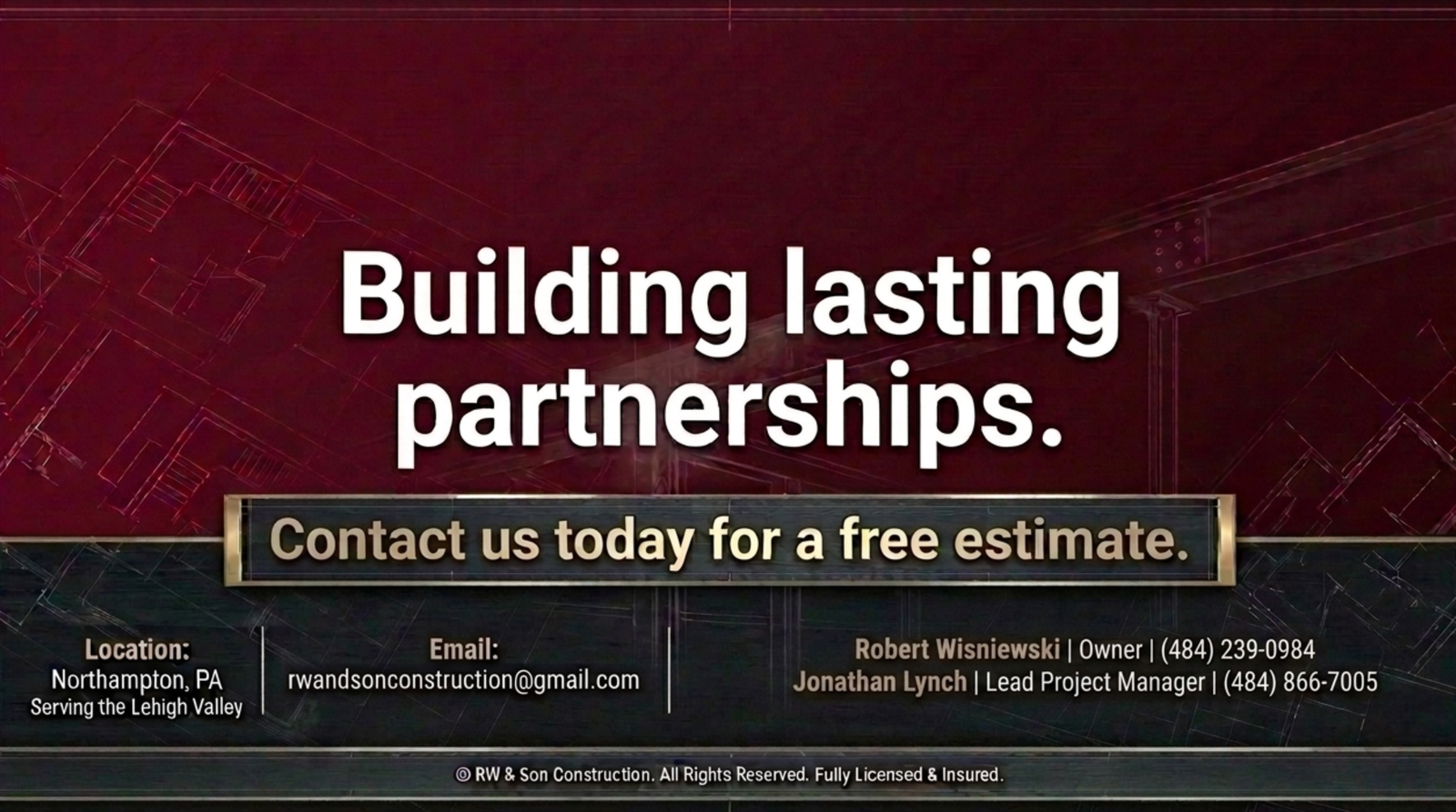 RW & Son Capabilities Presentation Deck - Slide 9